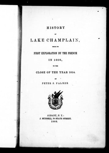 History of Lake Champlain