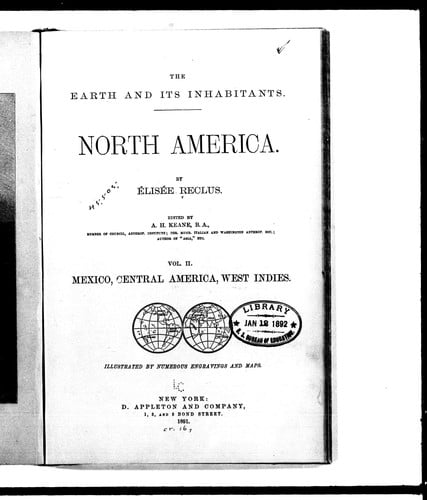 The earth and its inhabitants, North America