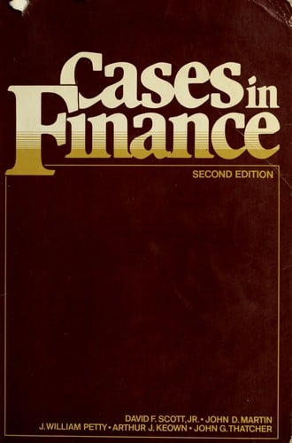 Cases in finance