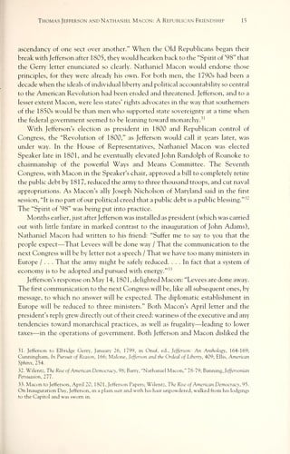 Nathaniel Macon of North Carolina