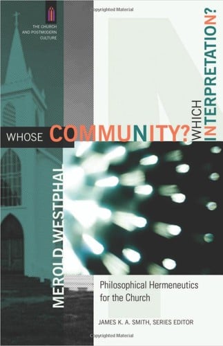 Whose community? which interpretation?