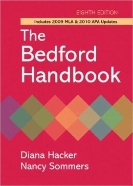 The Bedford Handbook with 2009 MLA and 2010 APA Updates / Edition 8