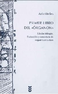 Primer libro del "Órganon"