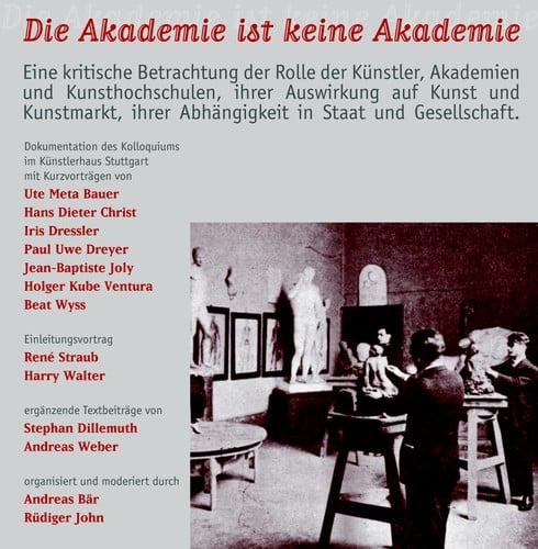 Die Akademie ist keine Akademie