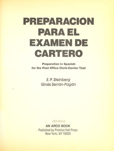 Preparación para el examen de cartero