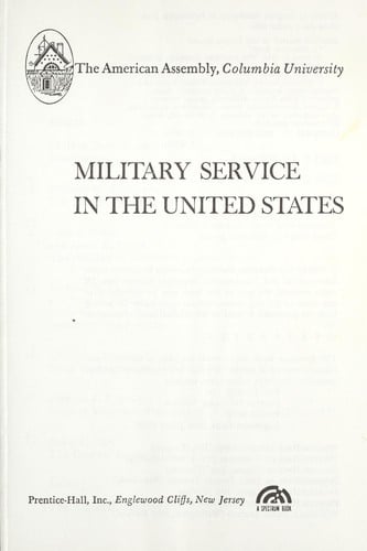 Military service in the United States