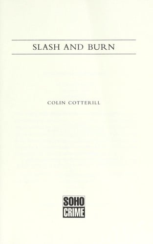 Slash and burn