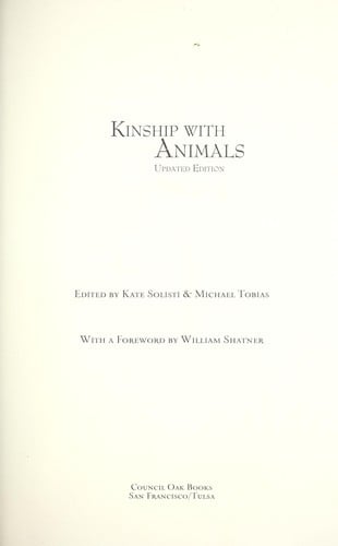Kinship with animals