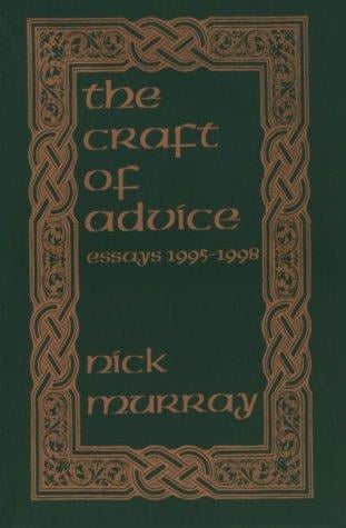 The craft of advice