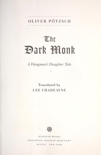 The dark monk