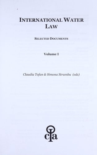 International water law