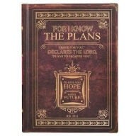 For I Know the Plans Journal Brown