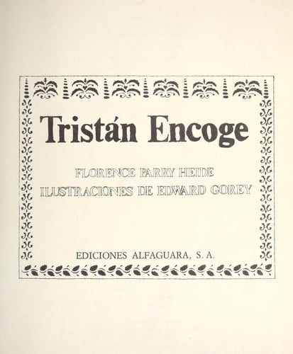 Tristan Encoge (The Adventures of Treehorn #1)