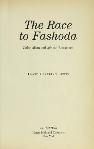The race to Fashoda