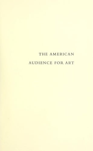 The American audience for art