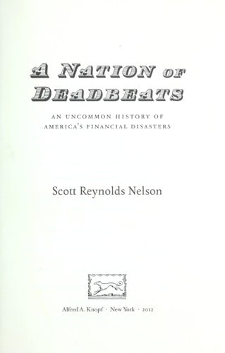 A nation of deadbeats