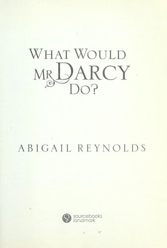 What would Mr. Darcy do?