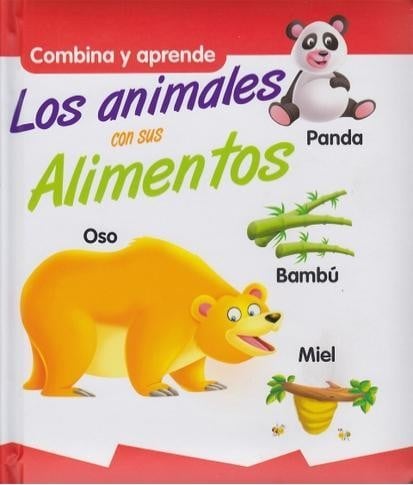 Los animales con sus alimentos