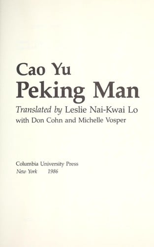 Peking man