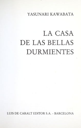 La Casa de las bellas durmientes
