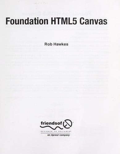 Foundation HTML5 canvas