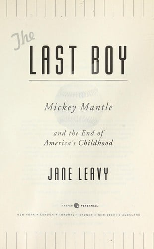 The last boy