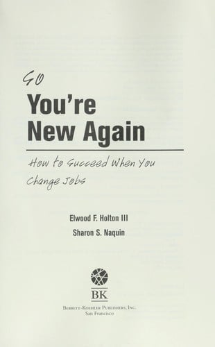 So you're new again