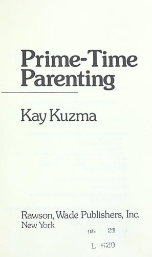 Prime-time parenting