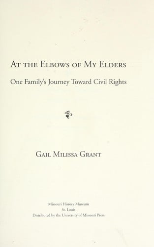 At the elbows of my elders