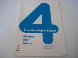 Four Year Olds in School