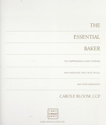 The essential baker