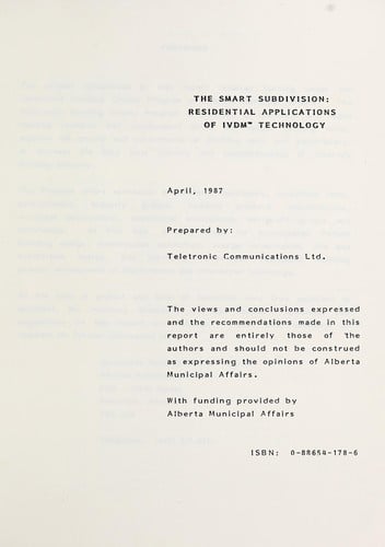 The smart subdivision