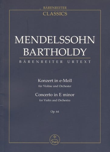 Konzert in e-Moll für Violine und Orchester, op. 64
