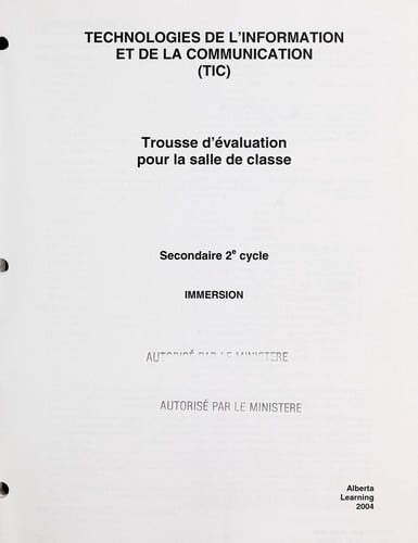 Technologies de l'information et de la communication (TIC)