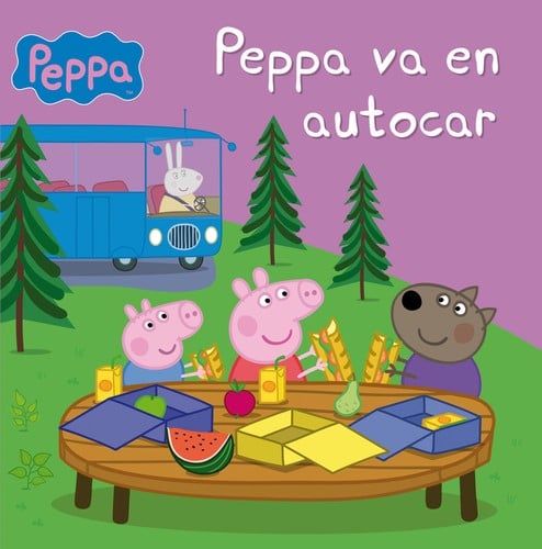Peppa va en autocar