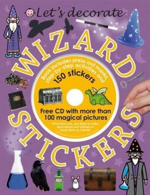 Lets Decorate Wizard Stickers With CDROM and Stickers
            
                Lets Decorate