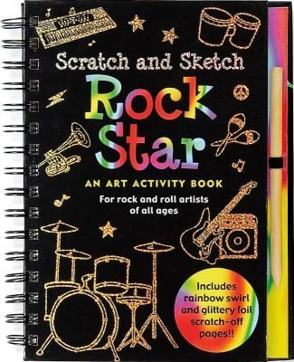 Rock Star Scratch Sketch An Art Activity Book For Rock N Rollers Of All Ages