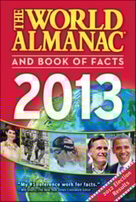 The World Almanac And Book Of Facts 2013