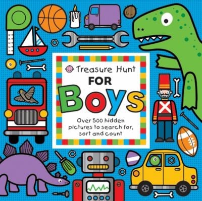 Treasure Hunt For Boys Over 500 Hidden Pictures To Search For Sort And Count