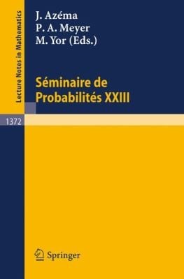 Sminaire De Probabilits Xxiii