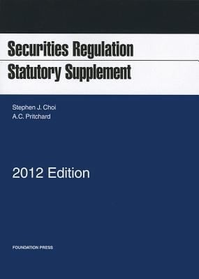 Securities Regulation Statutory Supplement