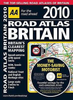 Aa Road Atlas Britain 2010