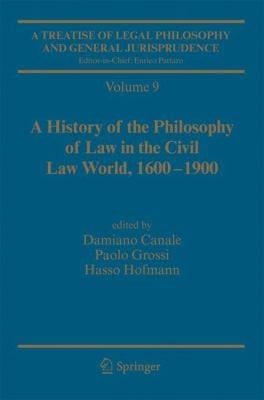 A History Of The Philosophy Of Law In The Civil Law World 16001900