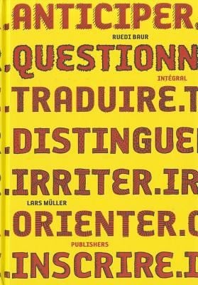 Ruedi Baur Integral French Edition