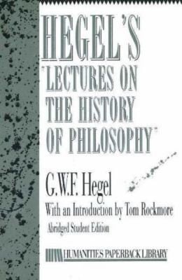 Hegels Lectures History Philosophy