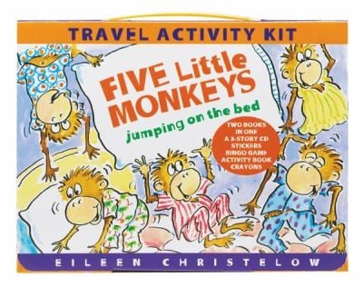 Five Little Monkeys Jumping On The Bed Travel Activity Kit