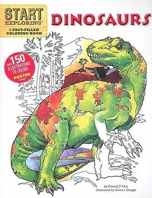 Dinosaurs A Factfilled Coloring Book