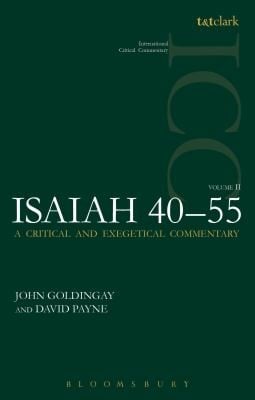 Isaiah 4055 Icc A Critical And Exegetical Commentary