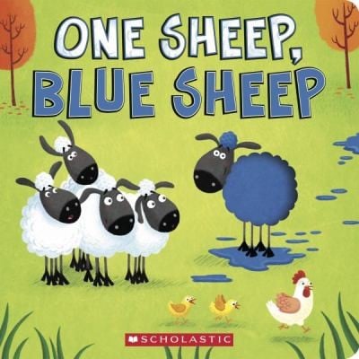 One Sheep Blue Sheep