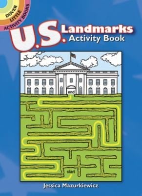 Us Landmarks Activity Book